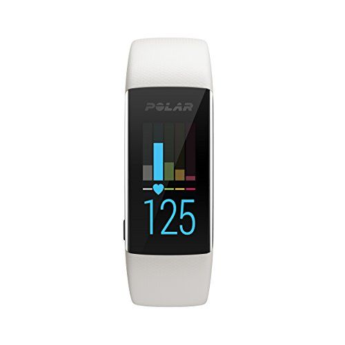 Polar A370 - Reloj de actividad con registro continuo de frecuencia cardiaca, blanco