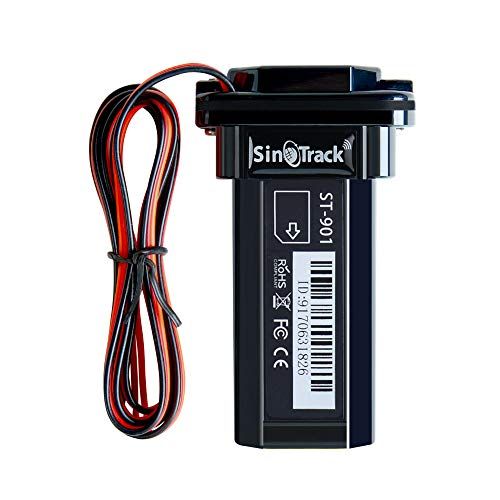 Rastreador GPS de coche de SINOTRACK, localizador de alarma antipérdida, mini dispositivo portátil de localización en tiempo real, resistente al agua para coche, motocicleta, GPS, dispositivo para camión, taxi, compatible con iOS Web Android Plataforma