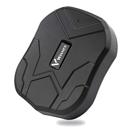 Rastreador GPS Tiempo Real GPS Tracker para Autos Vehículo o Moto Impermeable Localizadores GPS con Imán Fuerte,Batería por hasta 3 Meses,Oculto,Alarma Anti-robo, Límite de Velocidad y Geo-Cerca para Android y IOS TK905