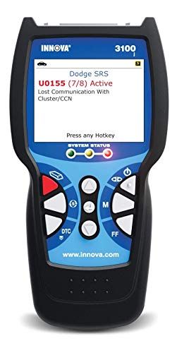 Innova 3100 - Herramienta de diagnóstico y lector de código, Color Screen W/SRS & Oil Light Reset