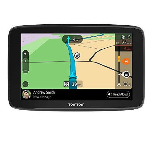 Tomtom Smart Car GPS Navigation GO Comfort, con actualizaciones a través de WiFi, tráfico de por Vida y mapas (US-Can-Mex), Viajes en Carretera, 15.24 cm