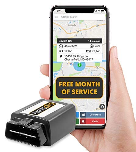 Aware GPS APAAS1P1 AwareGPS OBD 3G Servicio GPS con Mes de Servicio Gratuito, Dispositivo de Seguimiento de Vehículos, GPS para Coche y GPS System, OBD +1 Mes