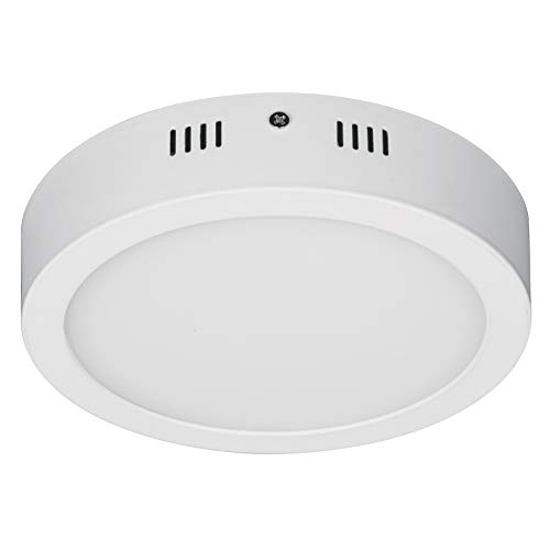 Volteck Lait PLA-205L, Plafón redondo, moderno, 12W, 6500K, LED, blanco