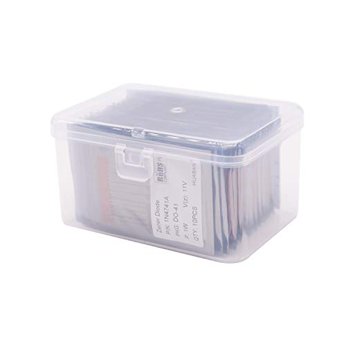 HUABAN 30 tipos x 10 piezas 1W DO41 Diodo Zener 3.0V 3.3V 3.6V 3.9V 4.3V 4.7V 5.1V 5.6V 6.2V 6.8V 7.5V 8.2V 9.1V 10V 11V 12V 13V 15V 16V 18V 20V 22V 24V 27V 30V 33V 36V 39V 43V 47V
