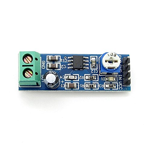 Ganancia De La 5pcs 200 veces 5 V-12 V LM386 Amplificador de audio módulo para Arduino ek1236