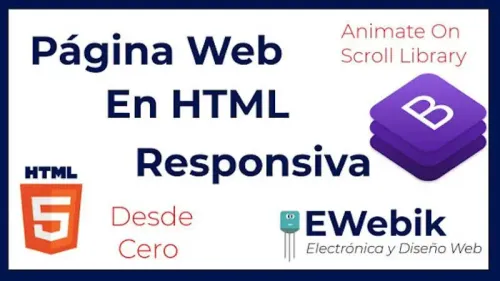 Página web con Bootstrap